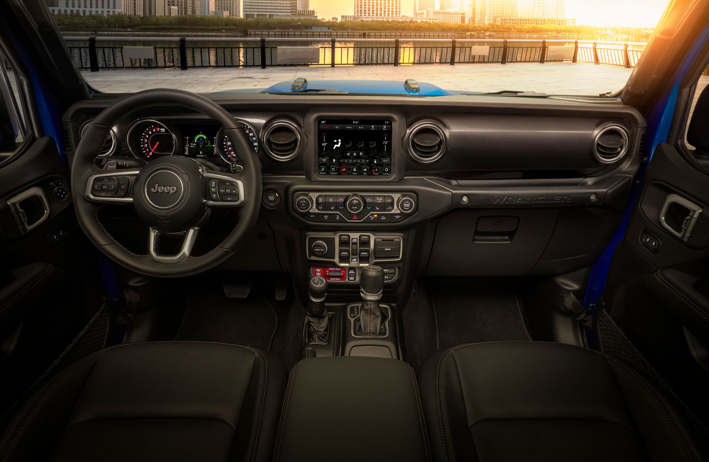 The 2022 Jeep Wrangler Interior.