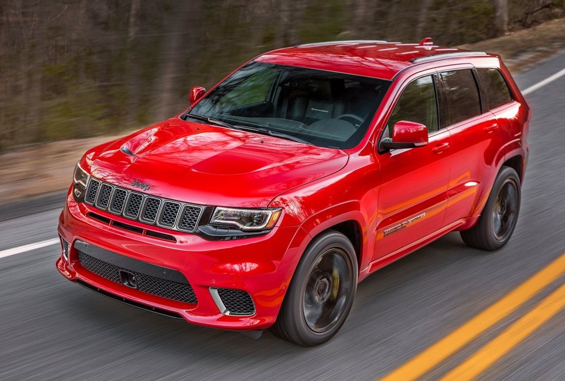 Red Cherokee Trackhawk