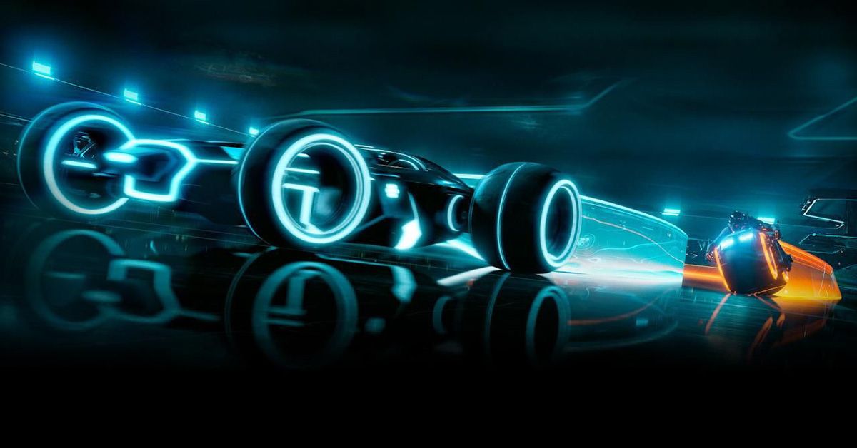 Light Runner In The Movie Tron: Legacy, 2010 