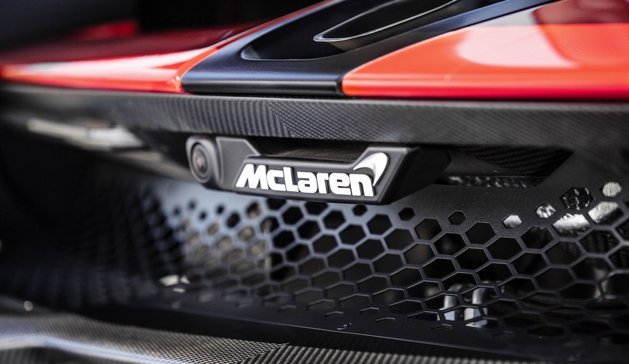 McLaren Senna Delta Red Rear