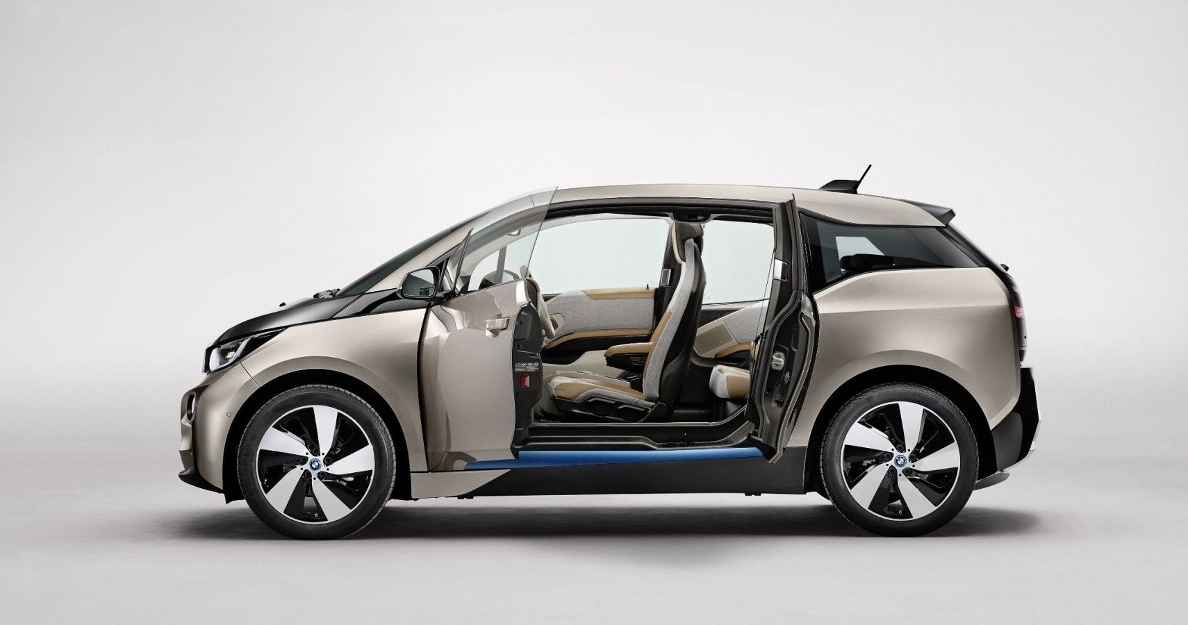 BMW i3 side exploded view