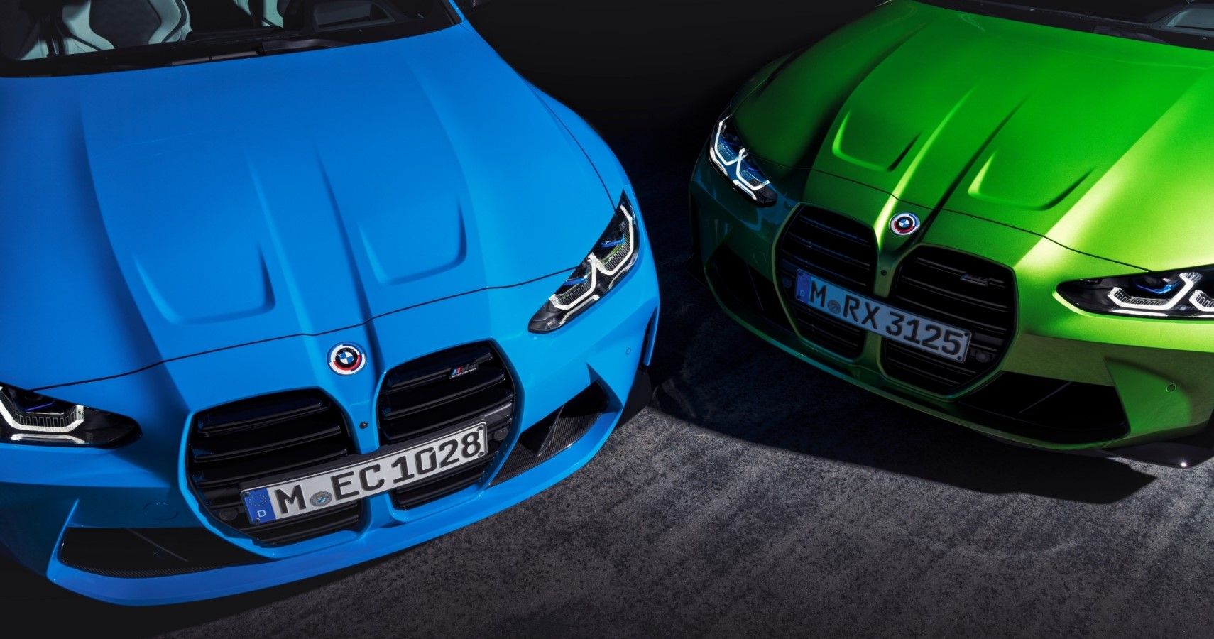 BMW M3 and M4 flaunting the 50th anniversary logo
