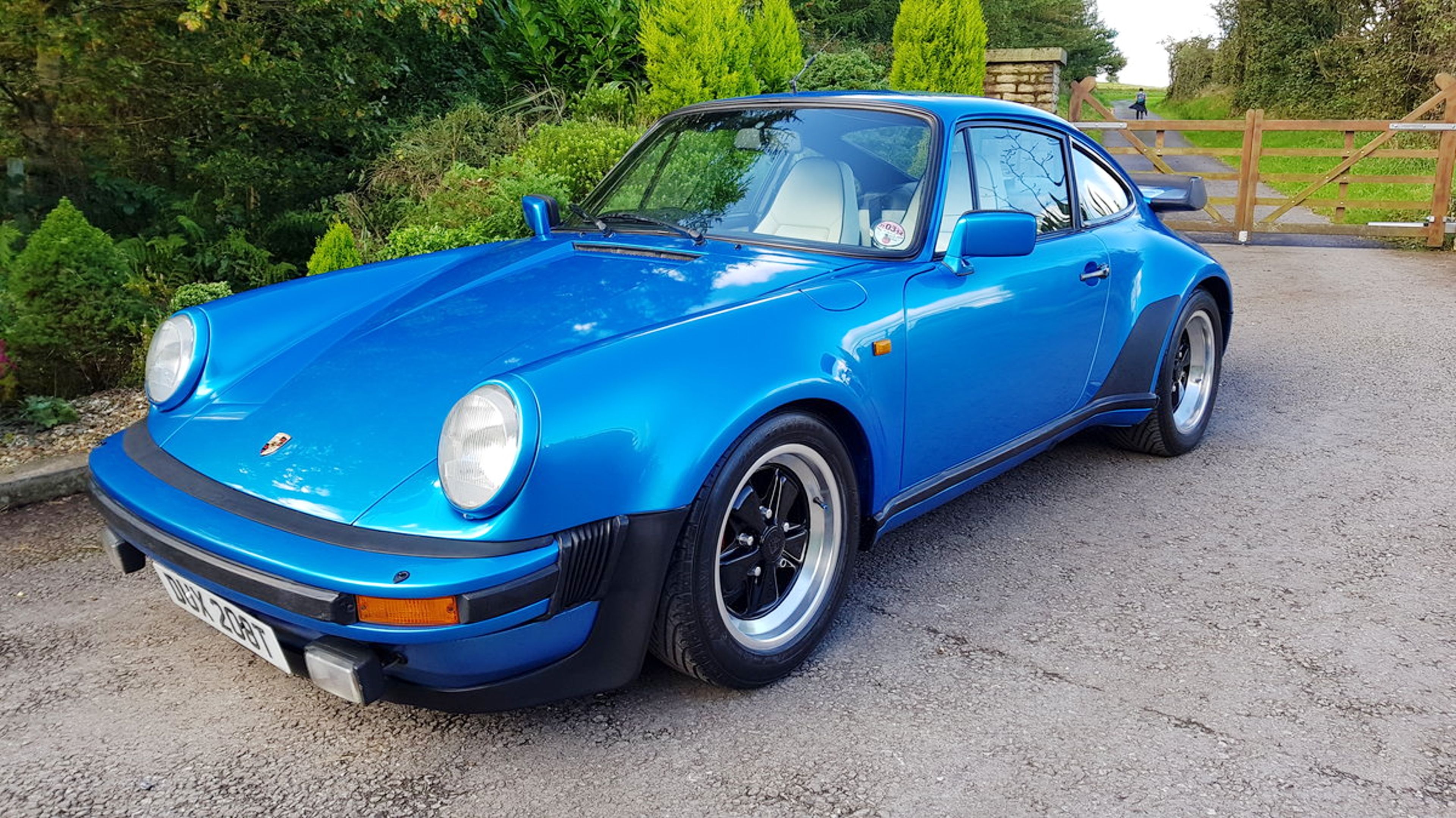 POrsche 911 turbio 1979 930 blue 