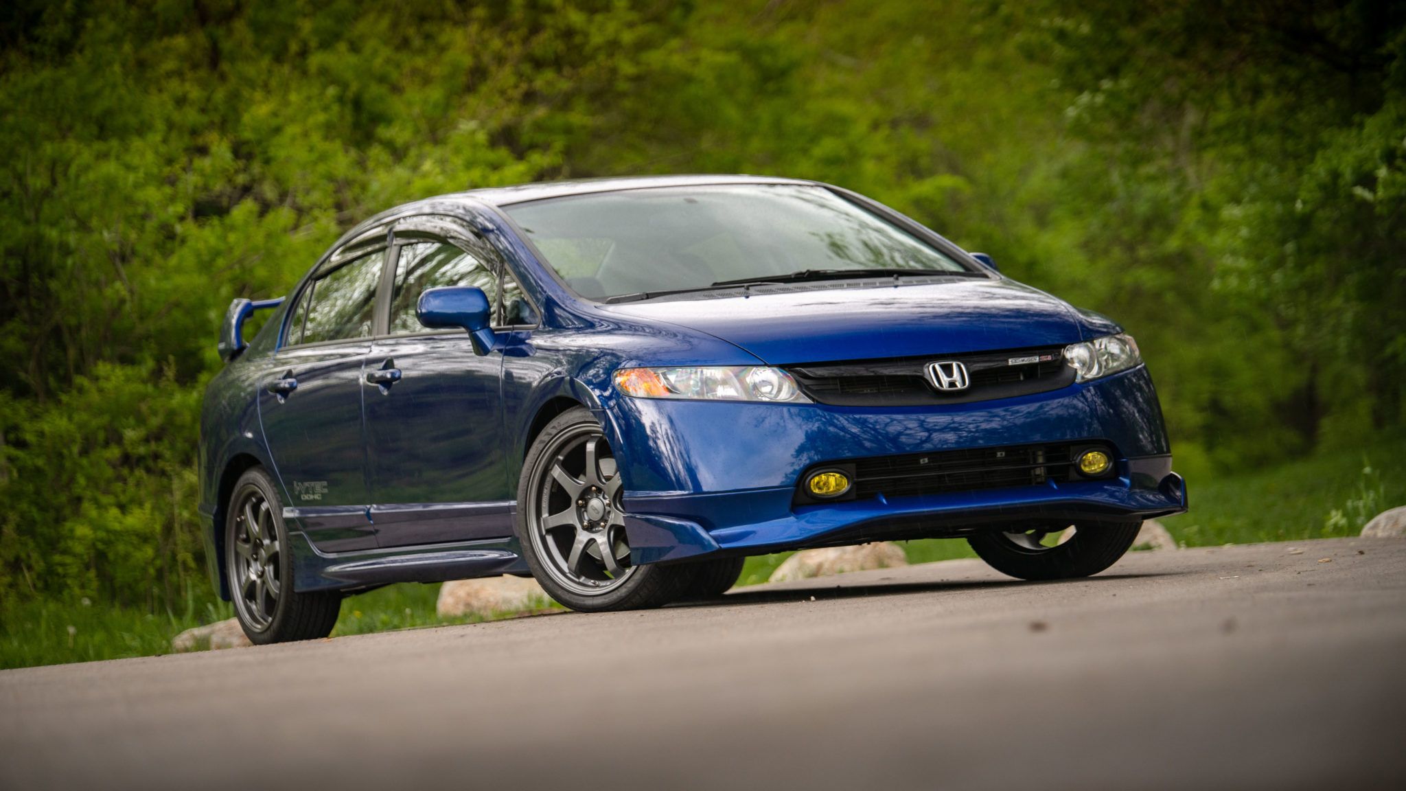 Blue 2006-2011 Honda Civic Si
