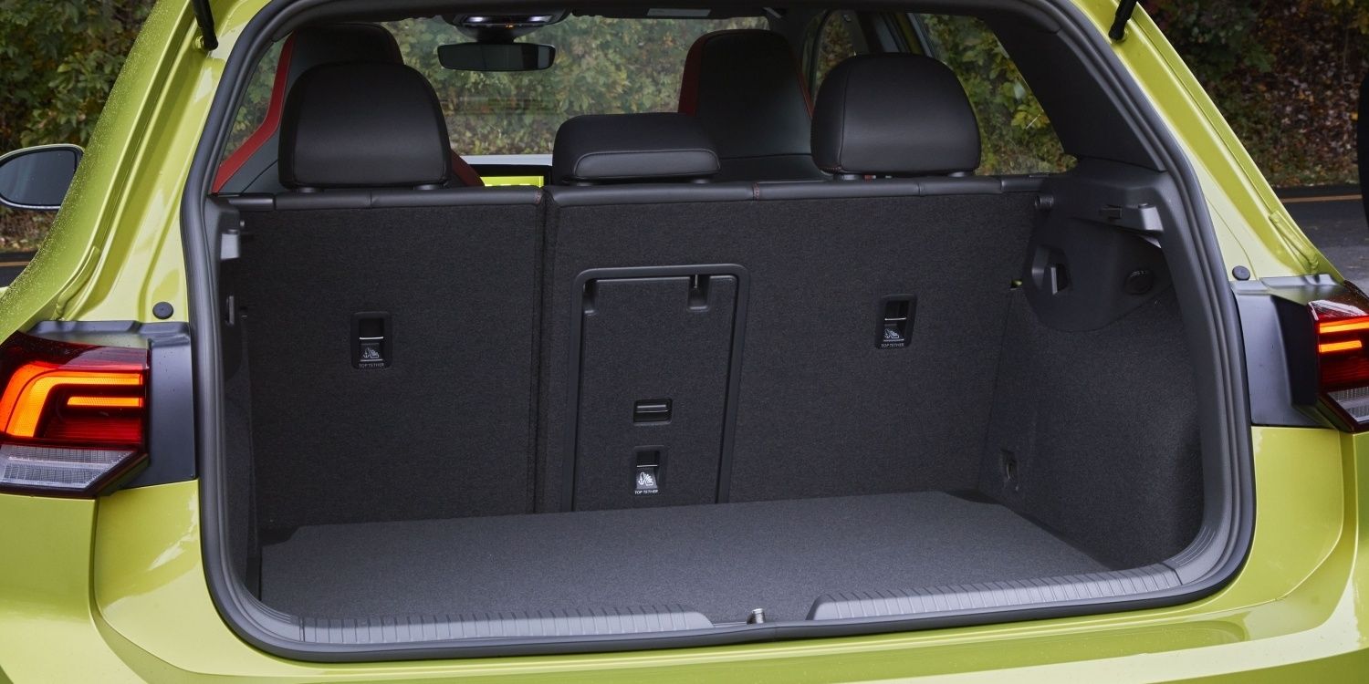 2022 VW Golf GTI trunk space