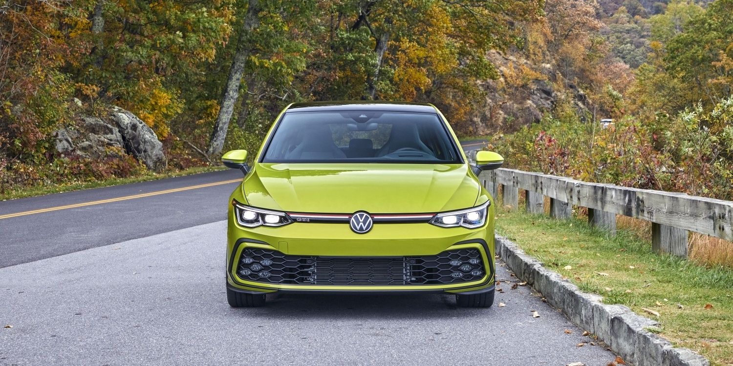 2022 VW Golf GTI front and grille