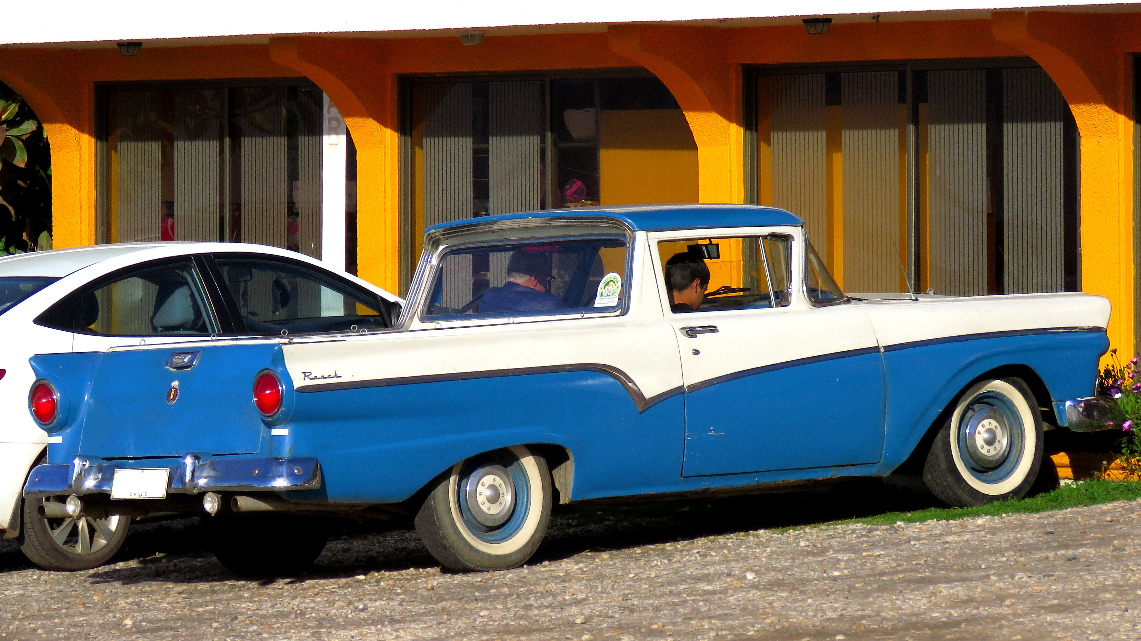 The 1957 Ford Ranchero.