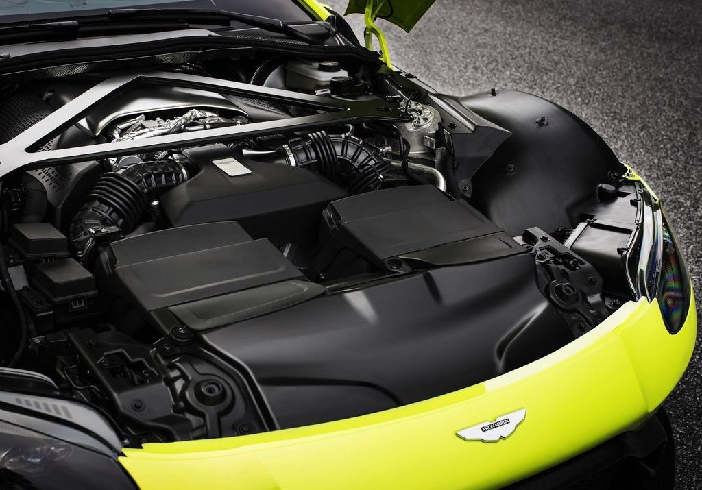 The Aston Martin Vantage's Engine