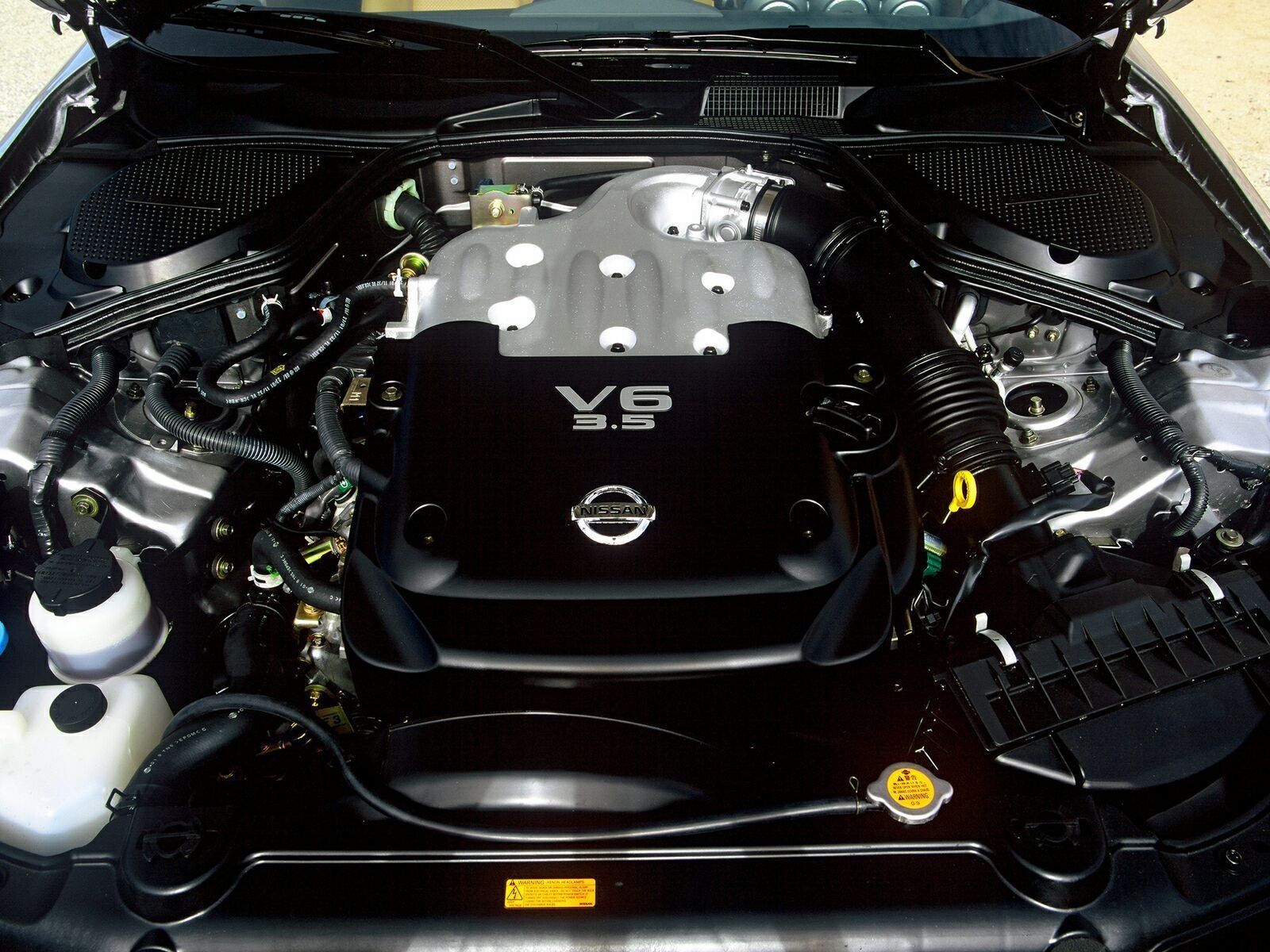 The Powerful V6 Engine Of The 2005 Nissan 350Z