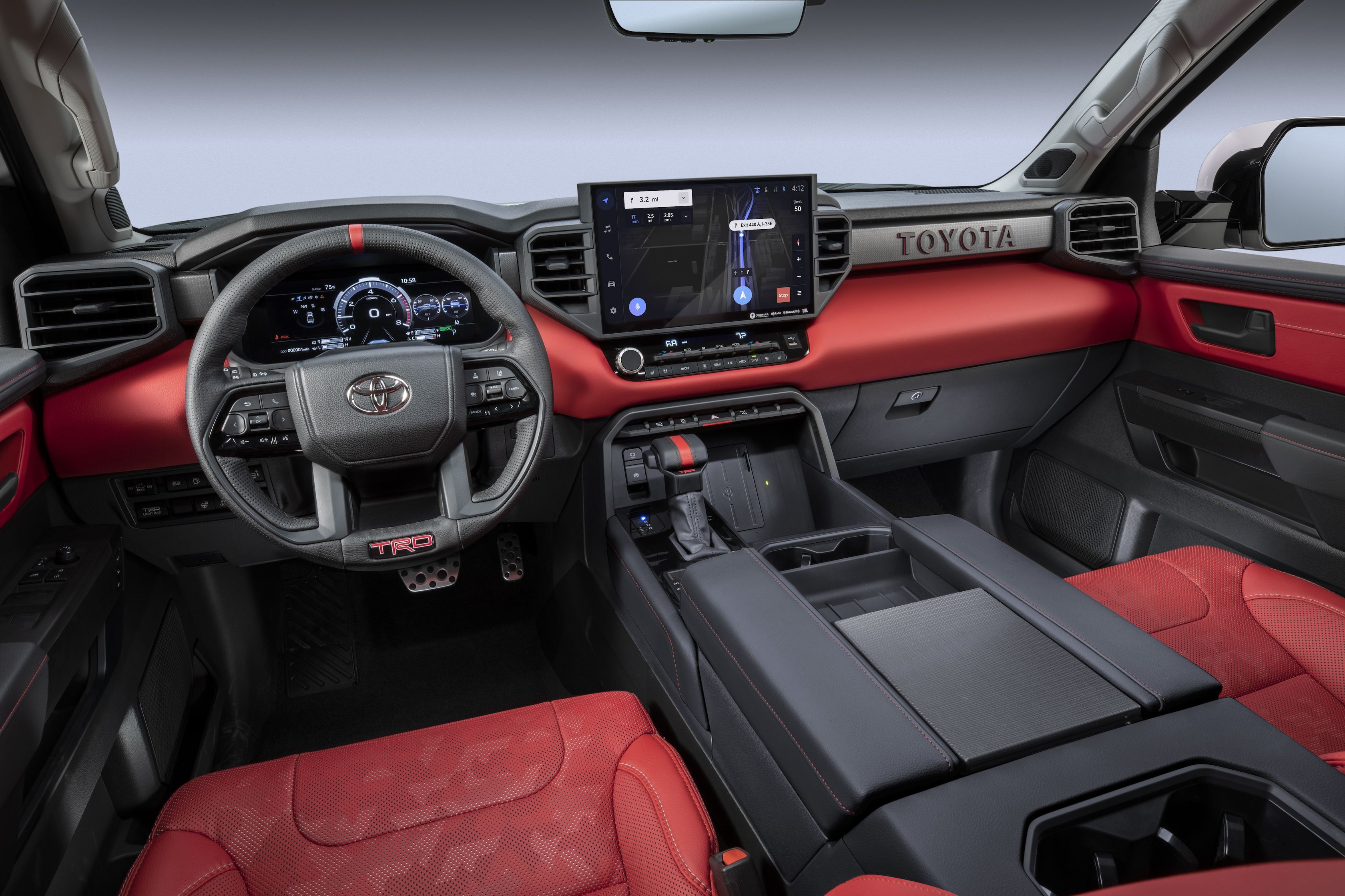 The Interior Of The 2023 4Runner 