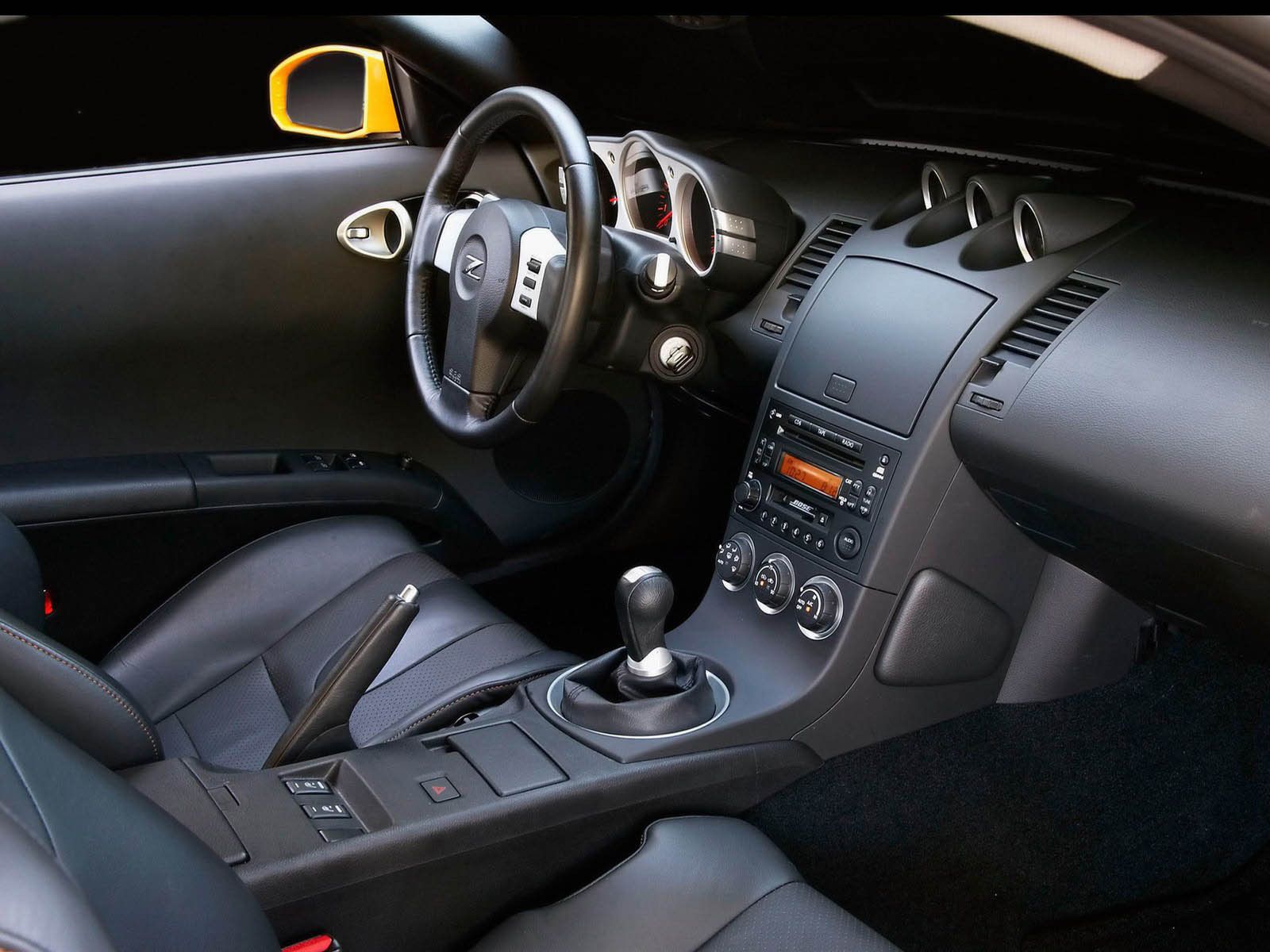 The Comfortable Interior Of The Nissan 350Z
