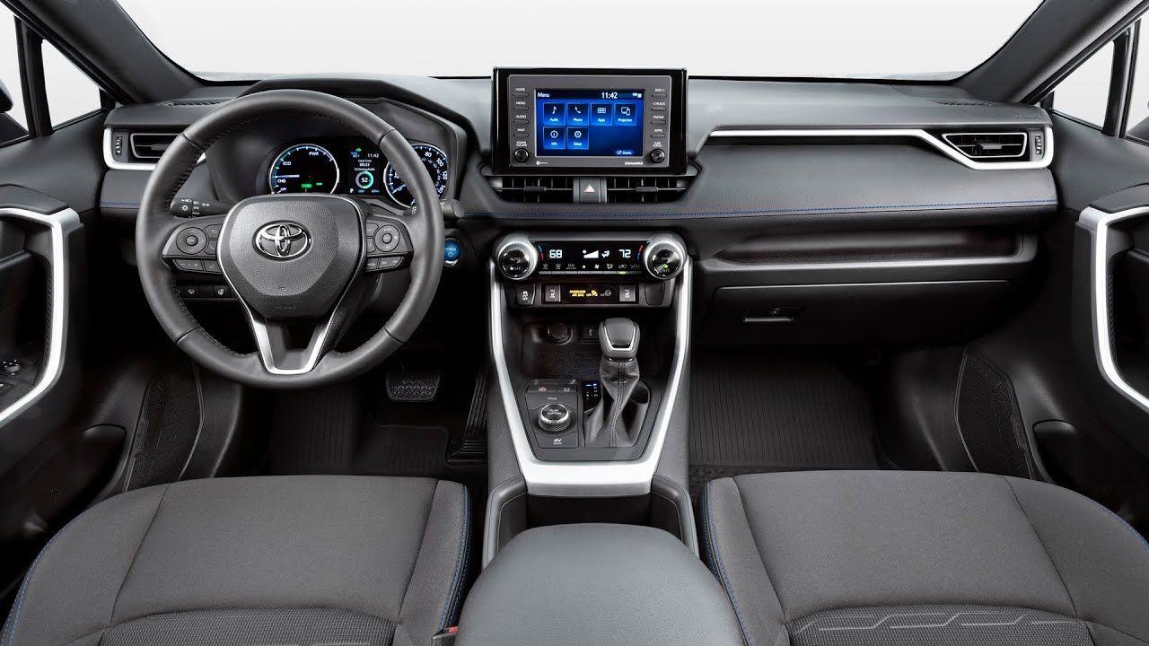 The Stylish Interior Of The Toyota RAV4