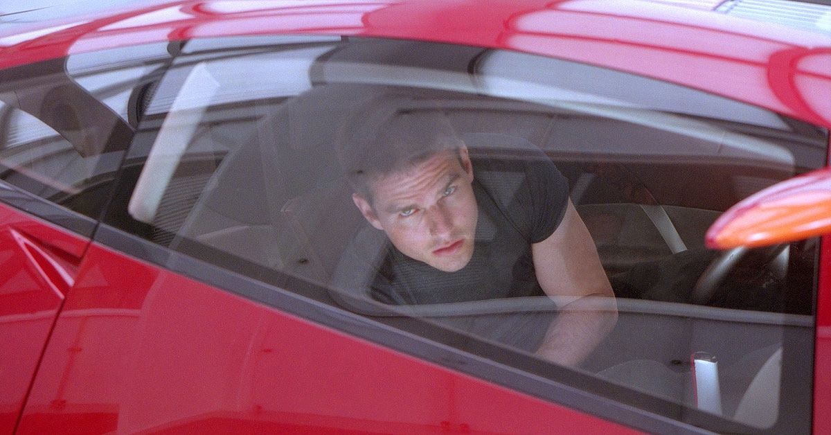 Tom Cruise Driving The Minority Report Movie Car 