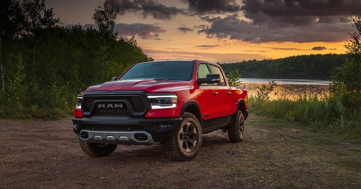 Ram 1500 in Red