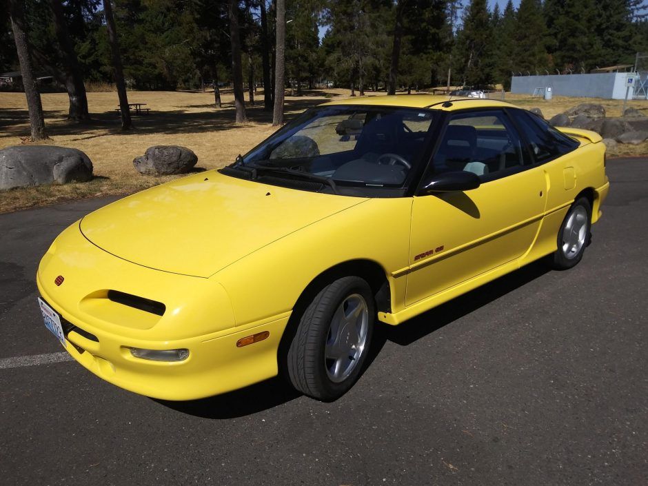 Yellow 1992 Geo Storm