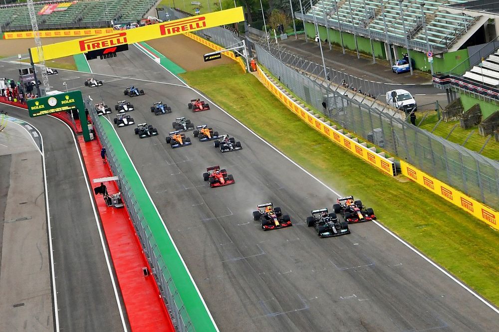 F1 Imola GP 2021 Race Start