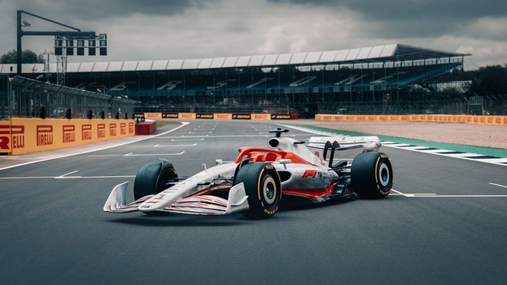 2022 F1 Car Mockup Silverstone 2021