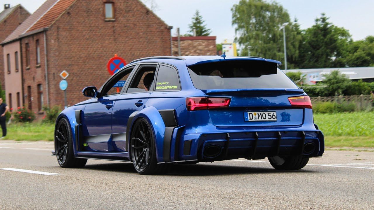 modded blue RS6