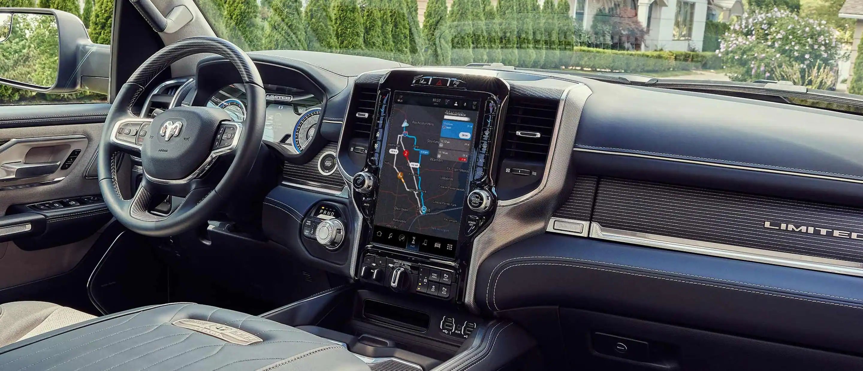 2022 Ram 1500 Laramie Sport dashboard