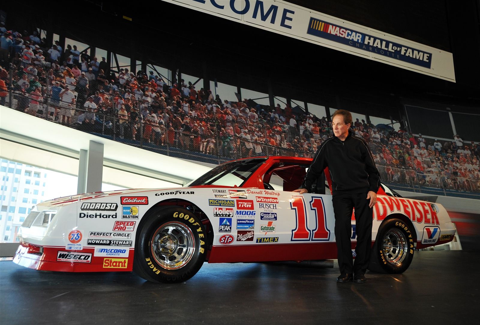 Waltrip in the Hall of Fame
