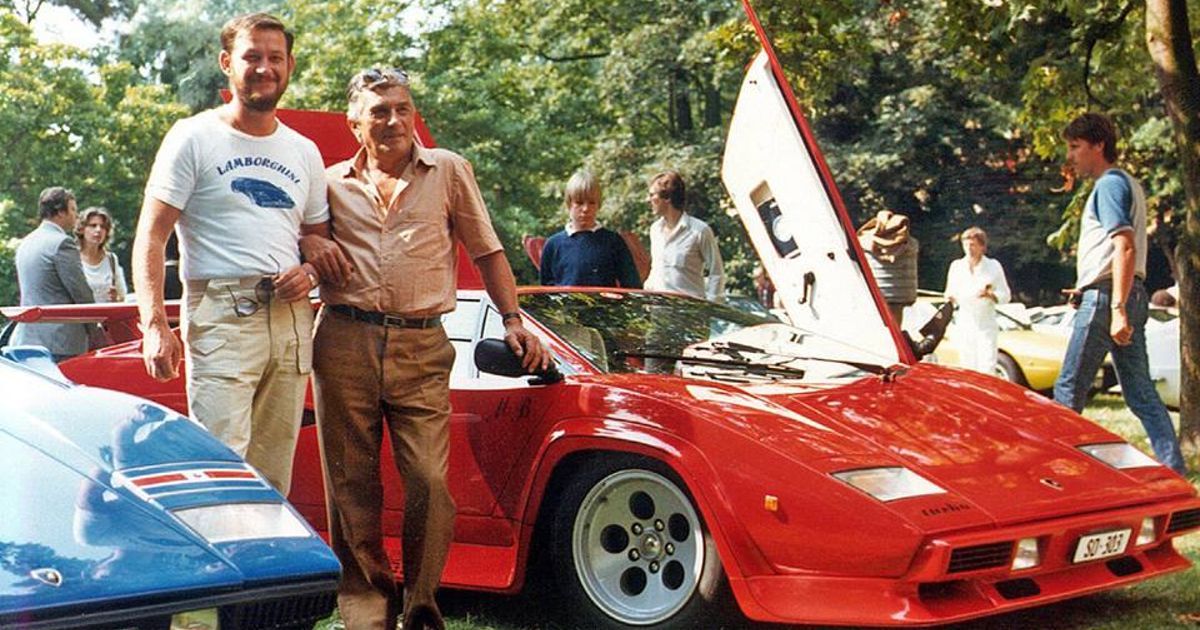 valentino balboni and Ferrucio Lamborghini