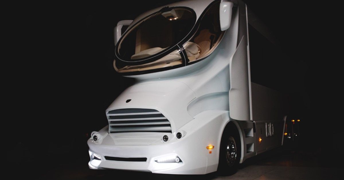 Elemment Palazzo by Marchi is a weird-looking RV