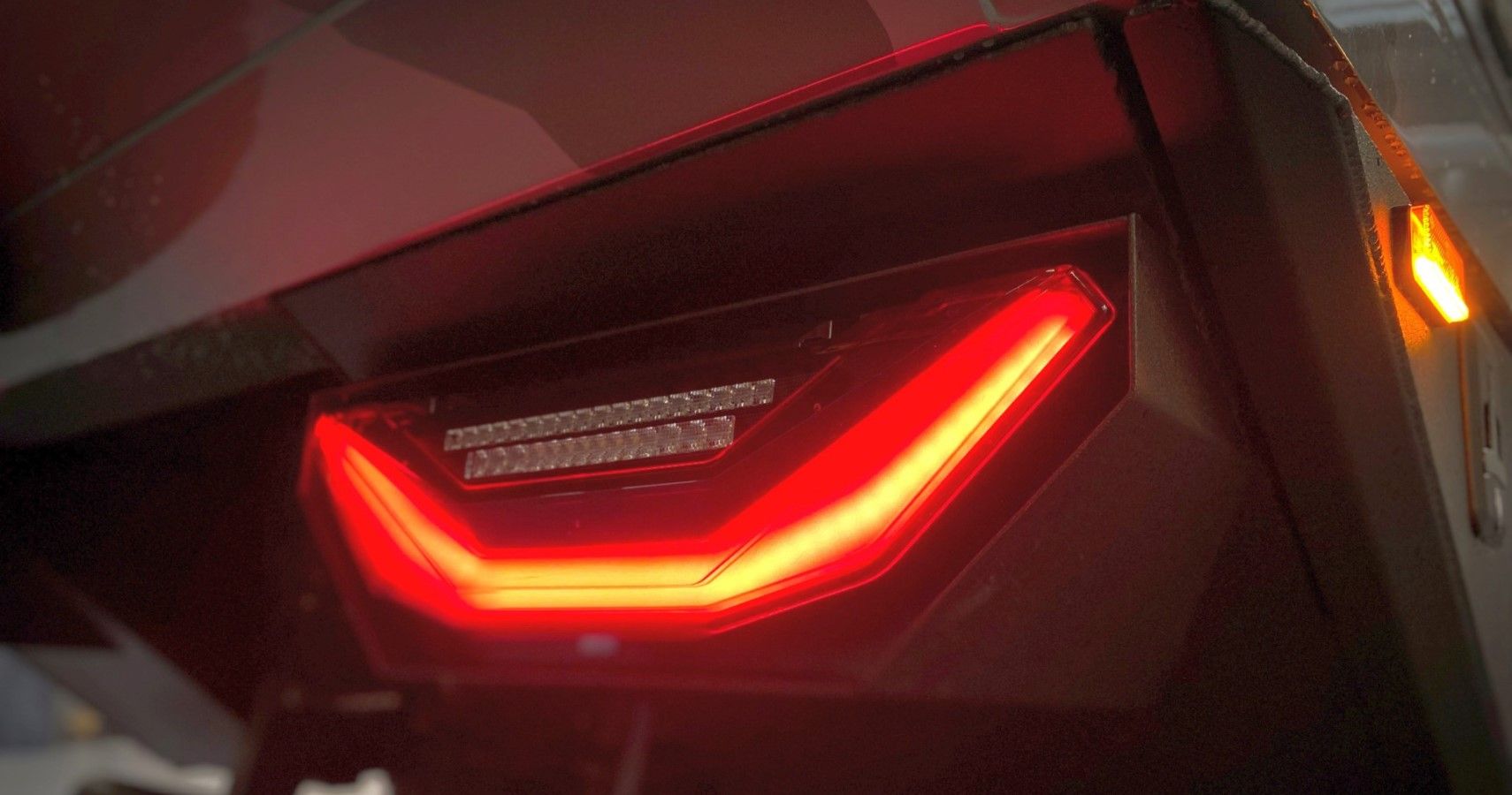Xpedition Pro XPRO One LED taillight close-up view