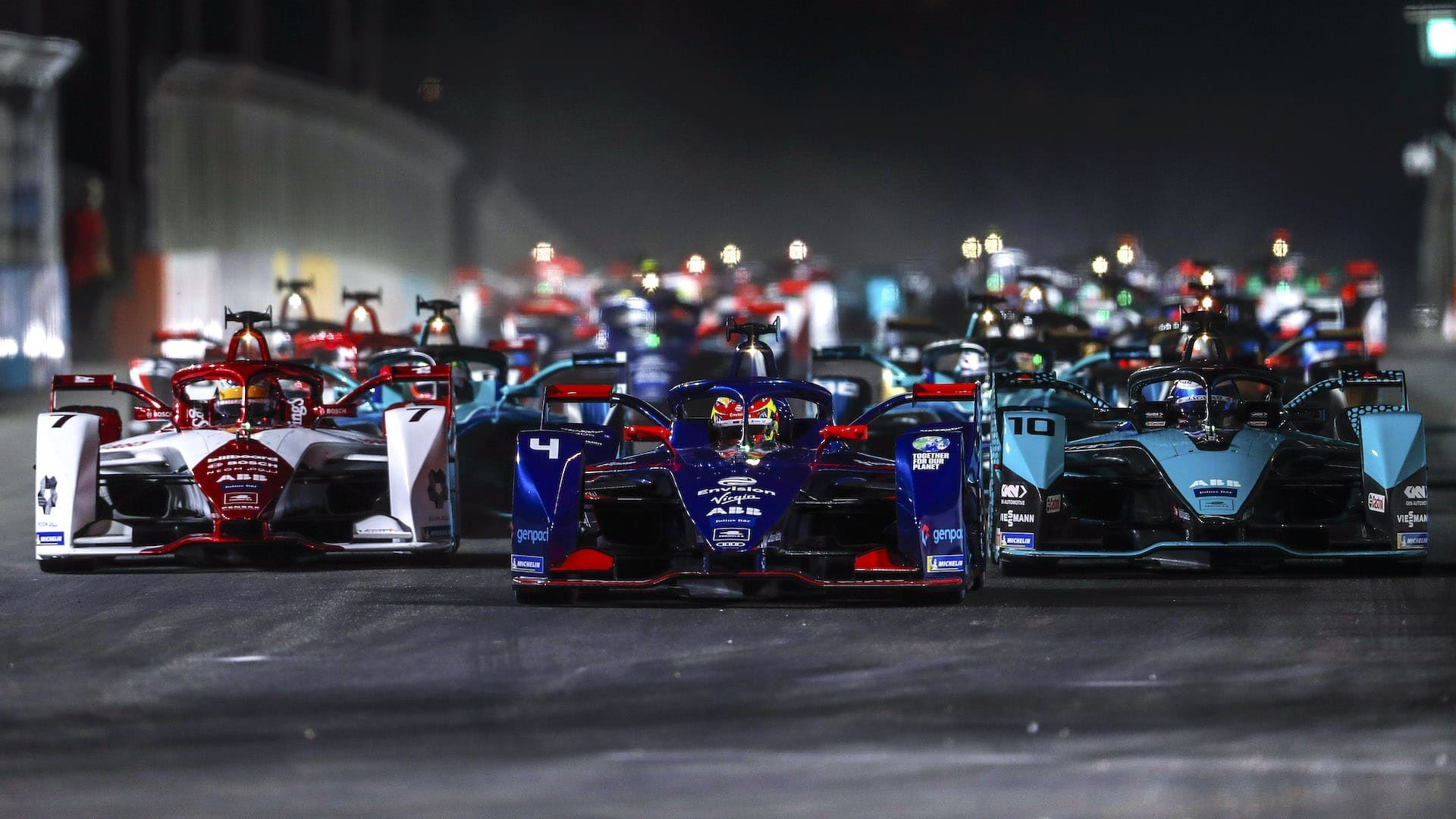 Formula E race