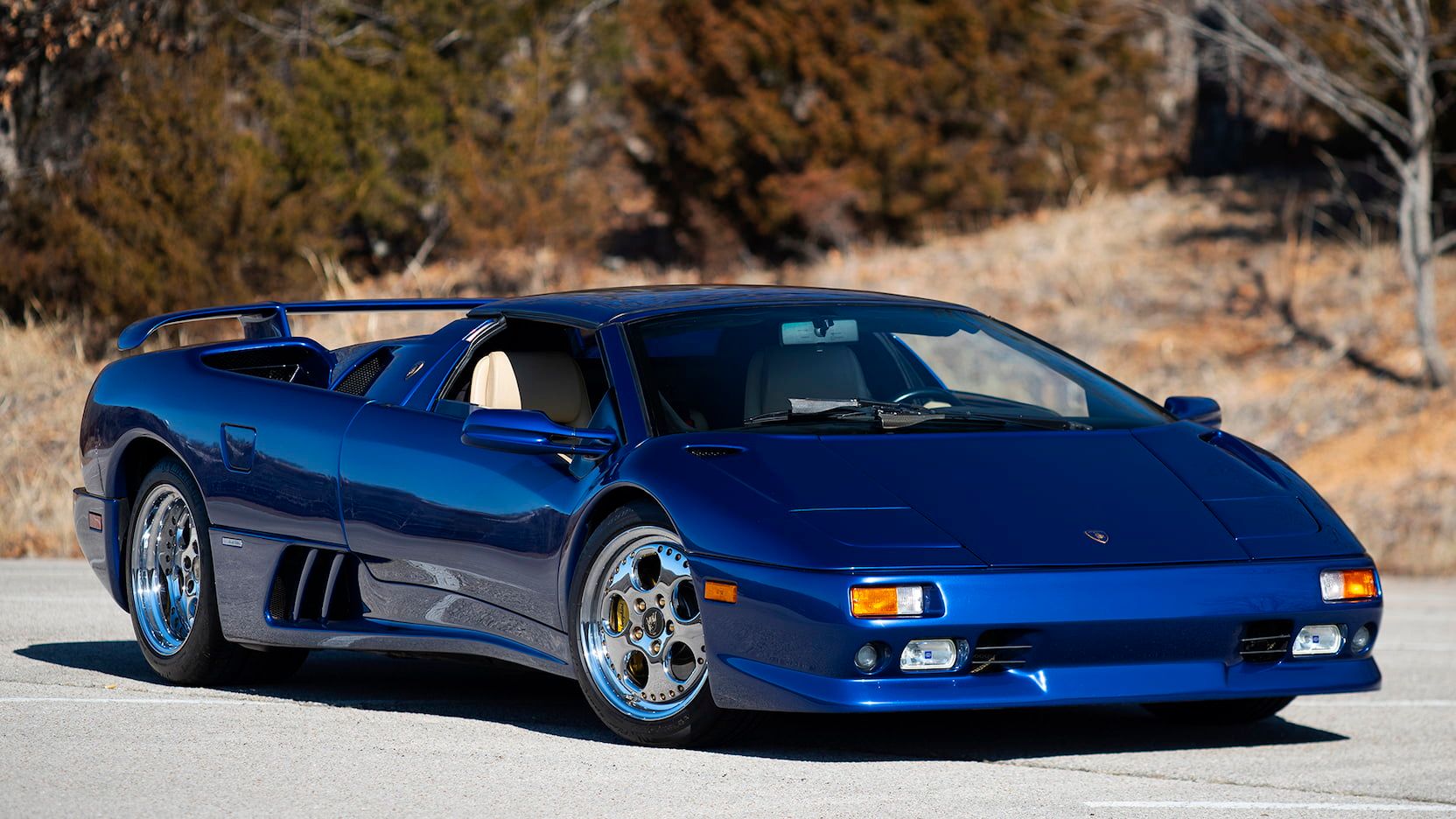 Stand Out From The Crowd With This 1996 Lamborghini Diablo VT Roadster