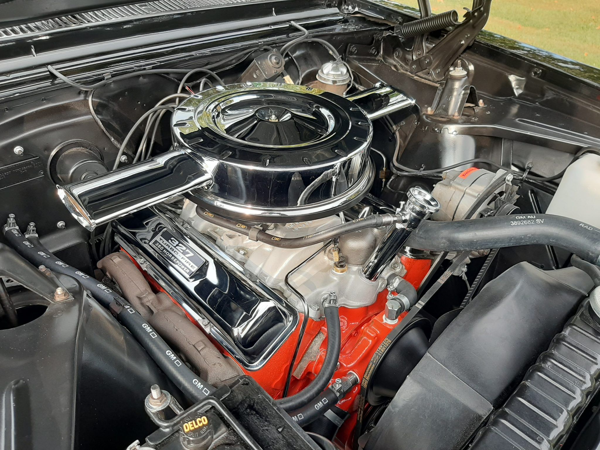 1966-1967 Chevrolet Nova (Second Generation) engine