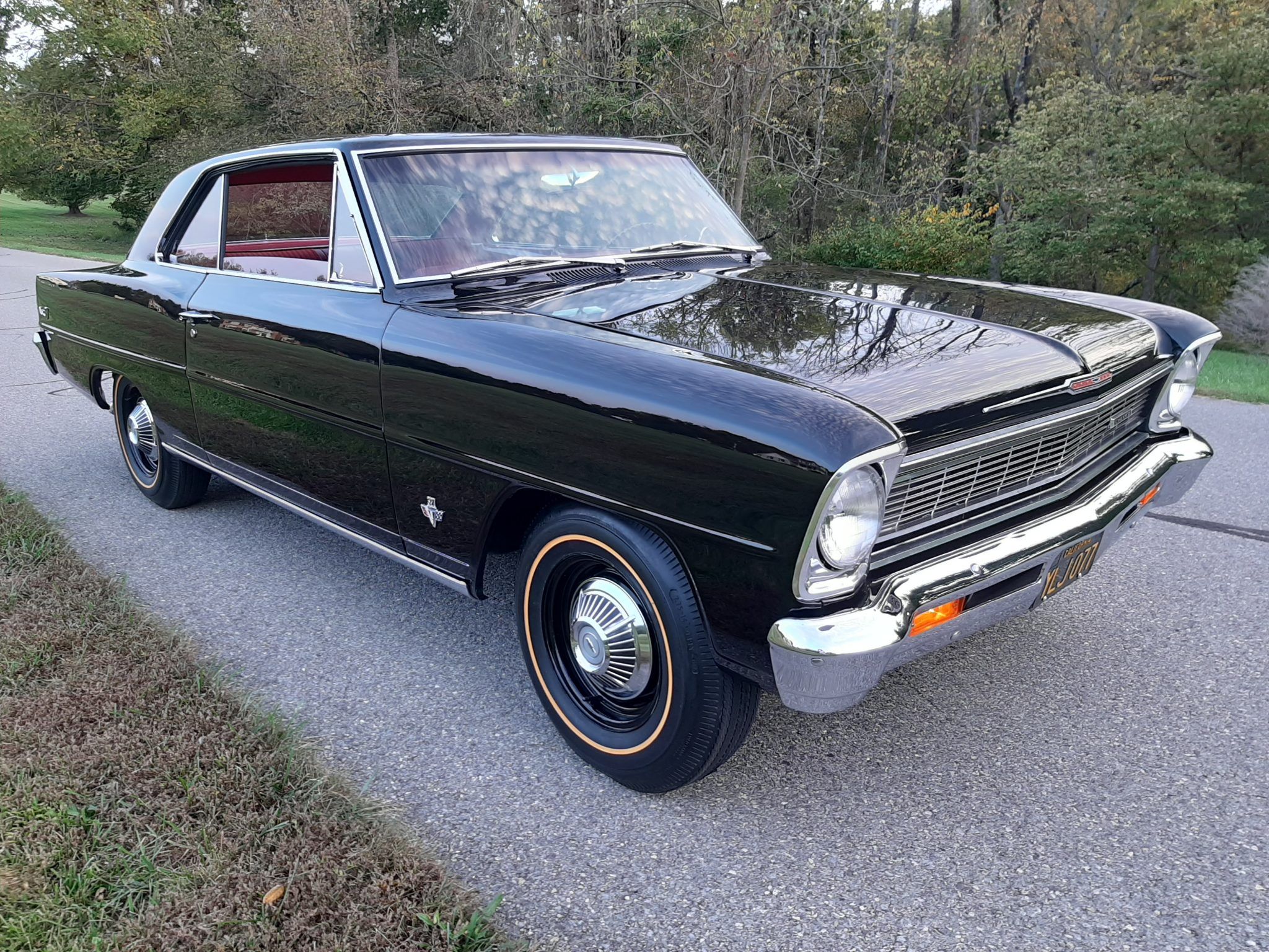 Dark Blue 1966-1967 Chevrolet Nova (Second Generation)