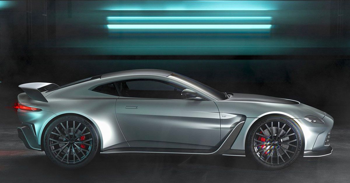 2023 Aston Martin V12 Vantage Side Profile