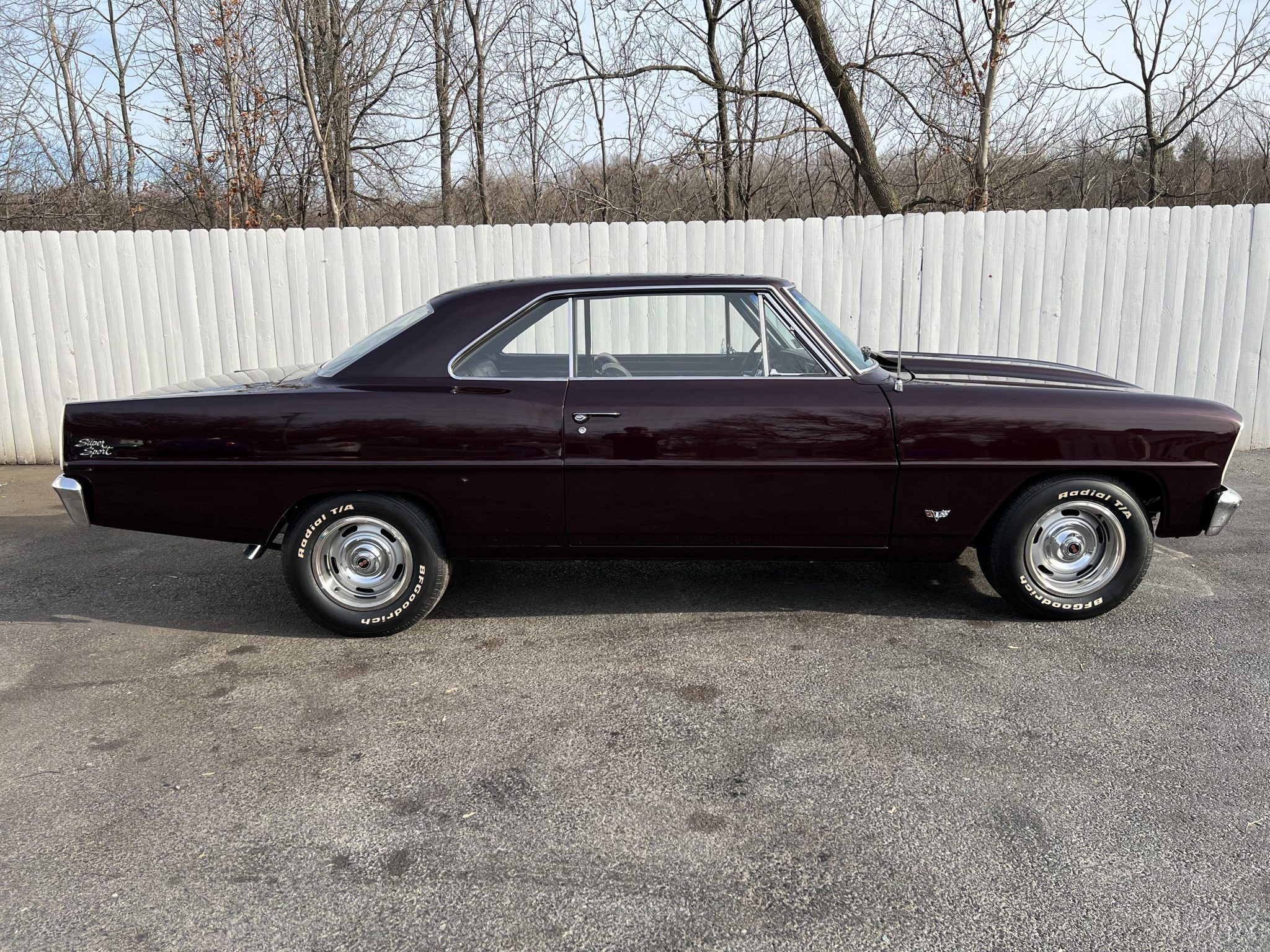 1966-1967 Chevrolet Nova (Second Generation) side view