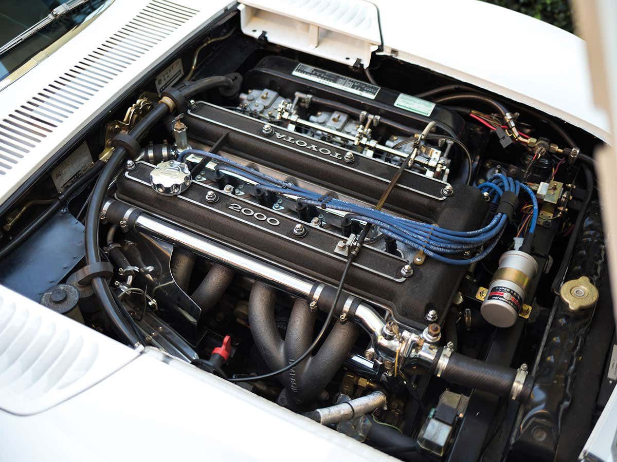 1967 Toyota 2000GT 2.0-liter Inline-Six Engine 