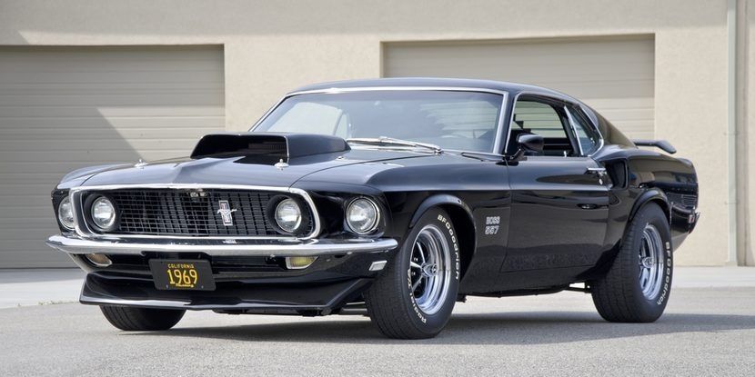 1969 Ford Mustang Boss 557 Cropped