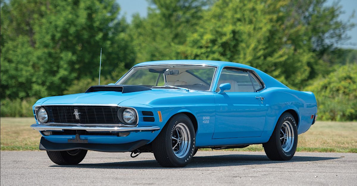 1970-Ford-Mustang-Boss-429 in blue