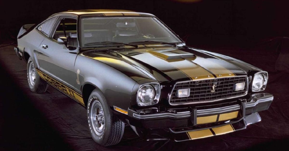 1975 Mustang Cobra II Black