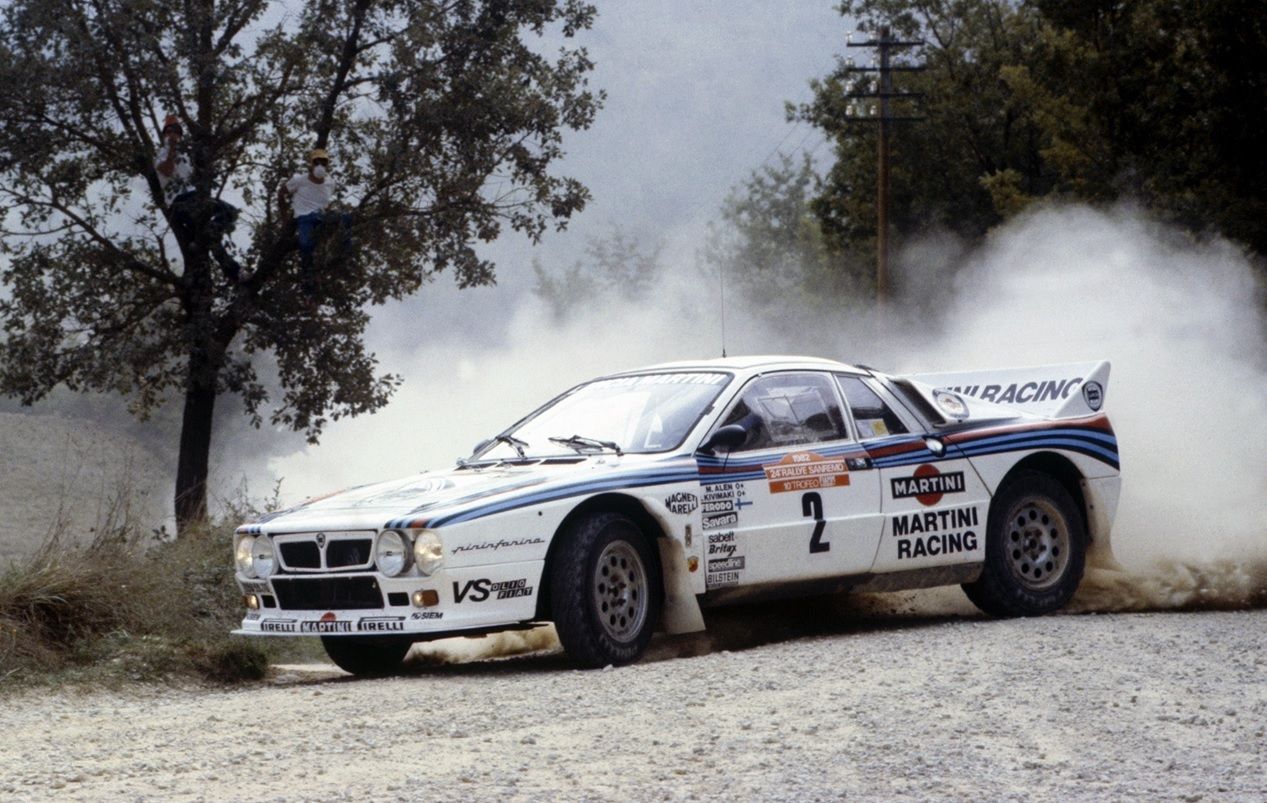 1982 Lancia 037 In Group B Rally