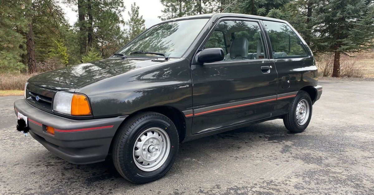 Act Quick If You Need This 1988 Ford Festiva In Your Life