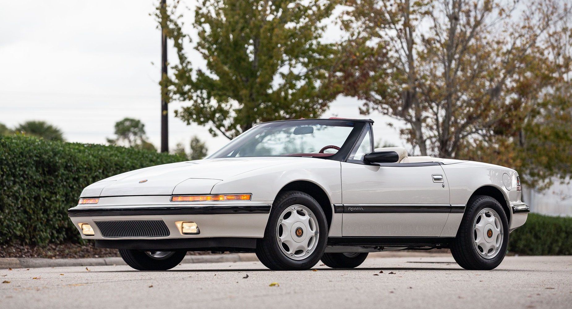 1990 Buick Reatta Coupe white