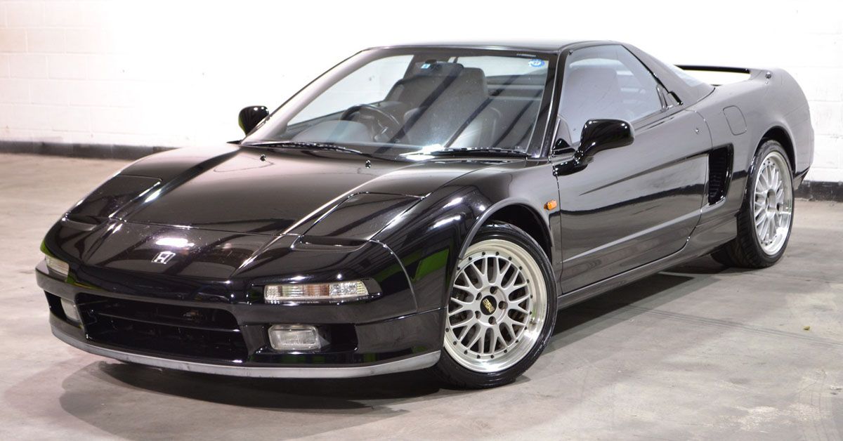1991 Honda NSX Sports Car In Black 