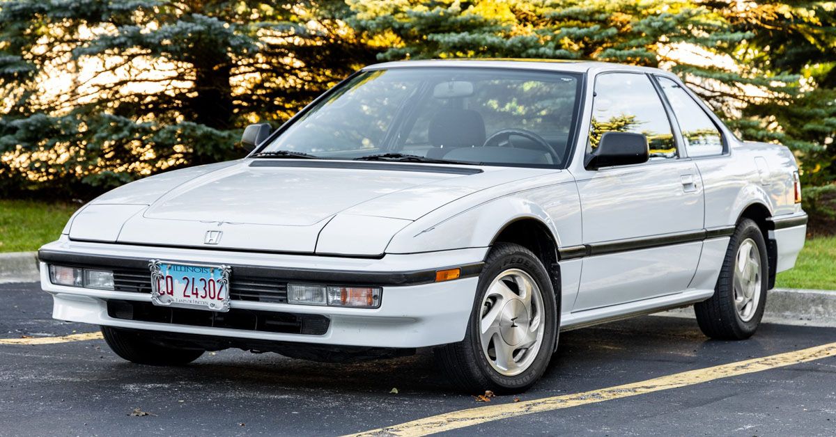 1991 Honda Prelude Si 5-Speed Sports Car In White 