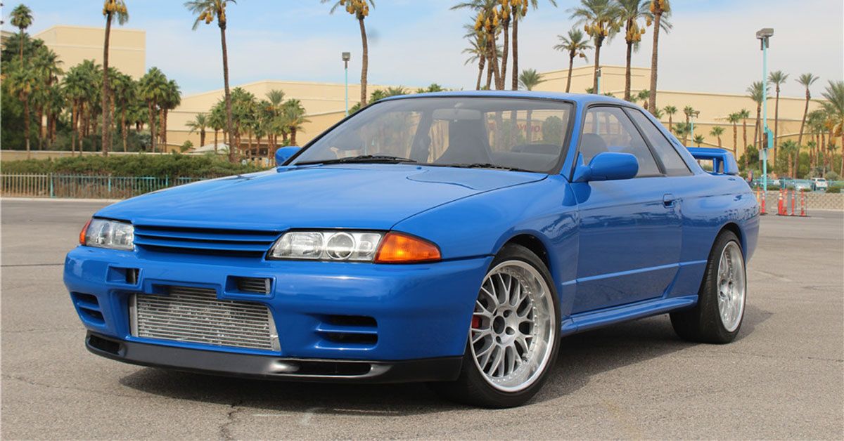1991 Nissan Skyline GT-R Sports Car In Calsonic Blue 