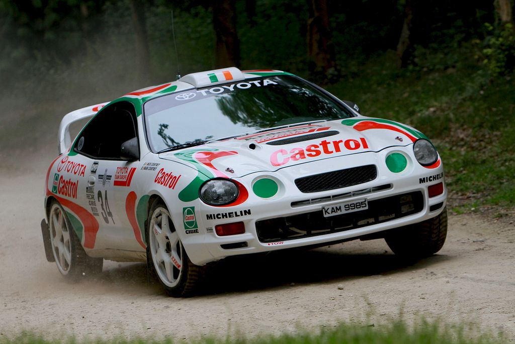 White 1992 Toyota Celica GT-Four WRC