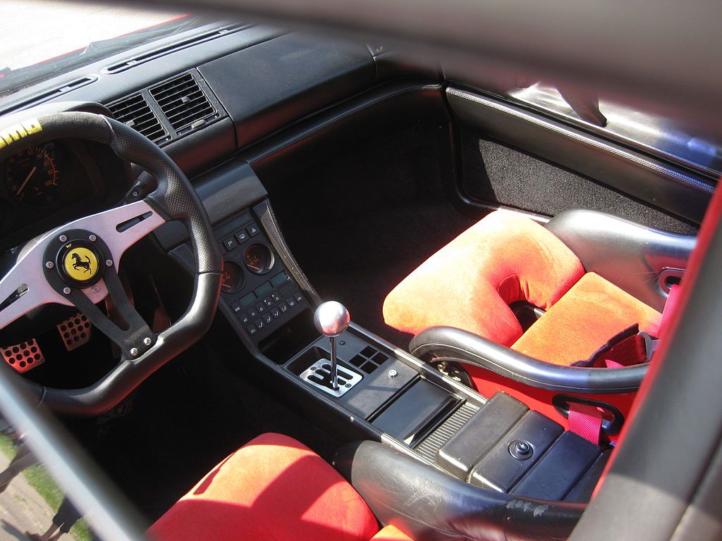 1993 Ferrari 348 TB interior 