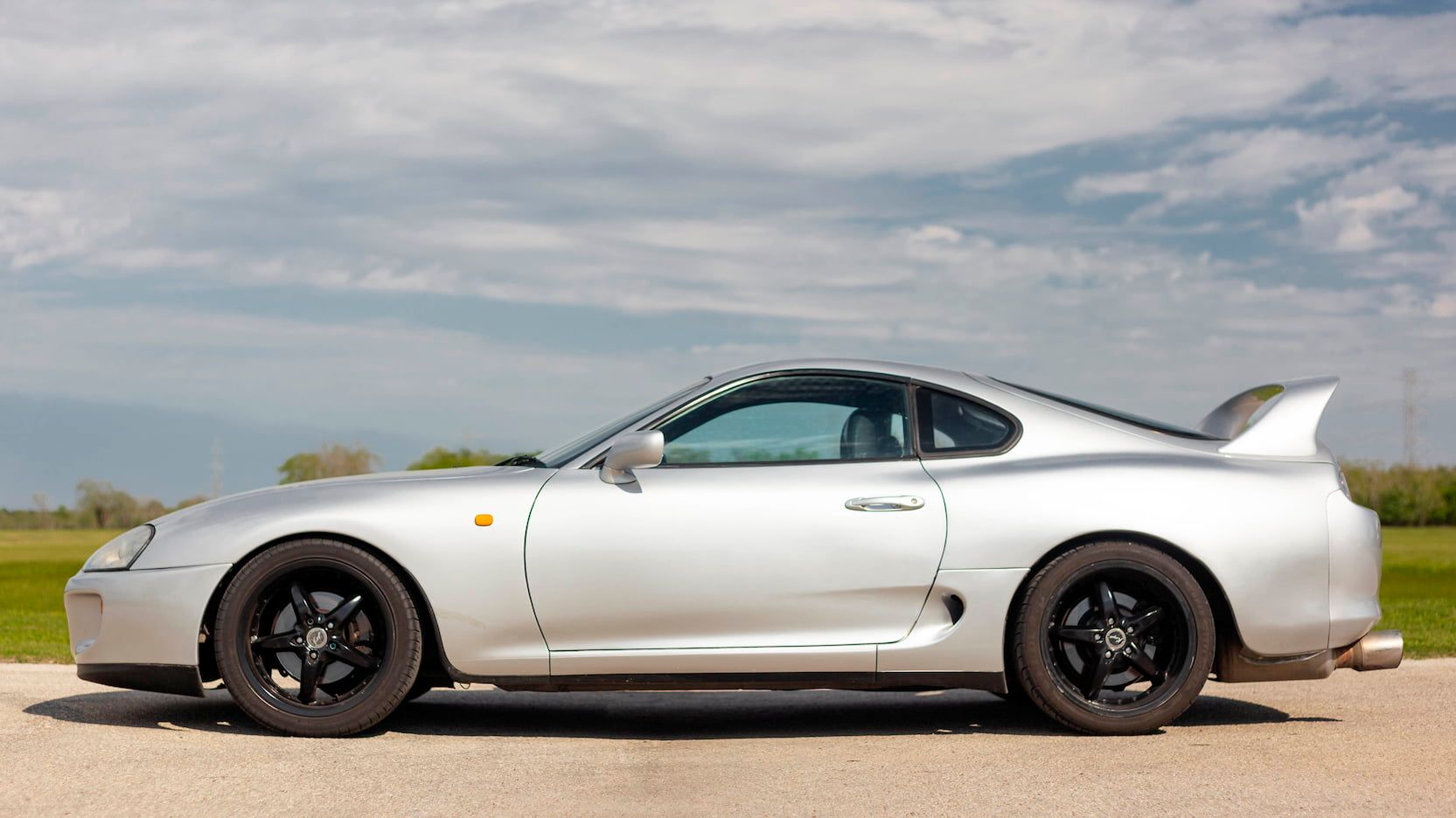 Silver 1993 Toyota Supra Mark IV