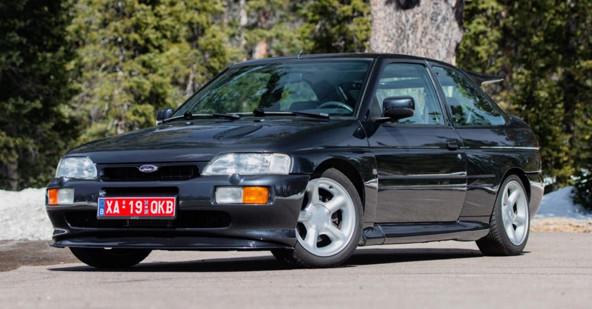 1994 Ford Escort RS Cosworth Sports Car In Ash Black 