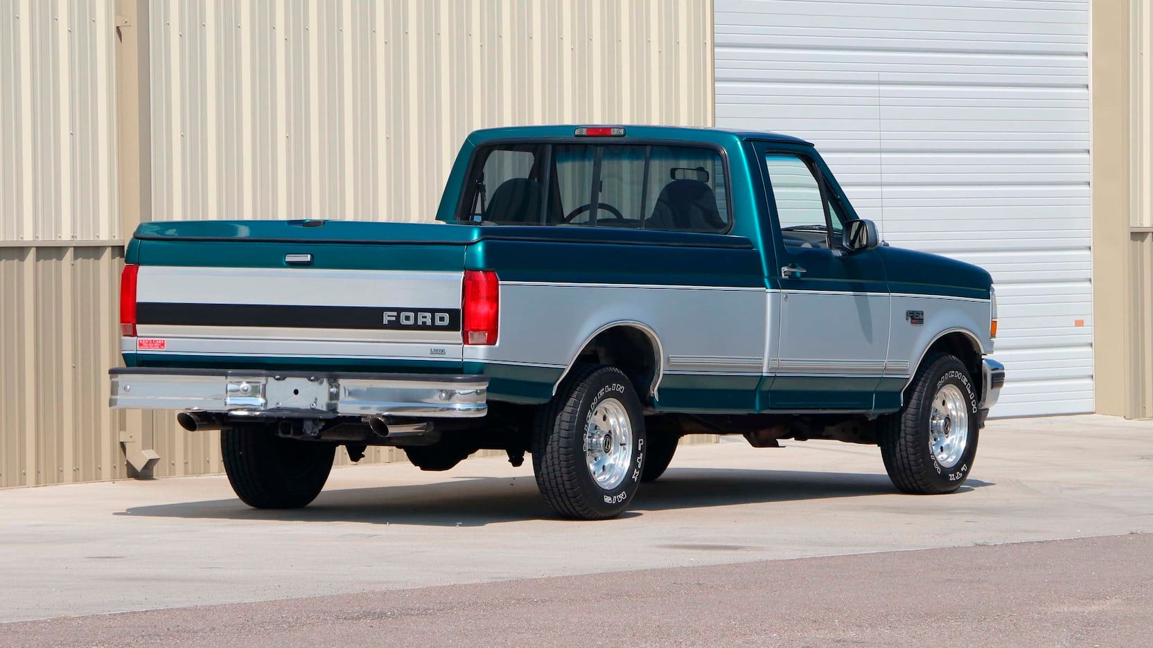 Green 1996 Ford F-150