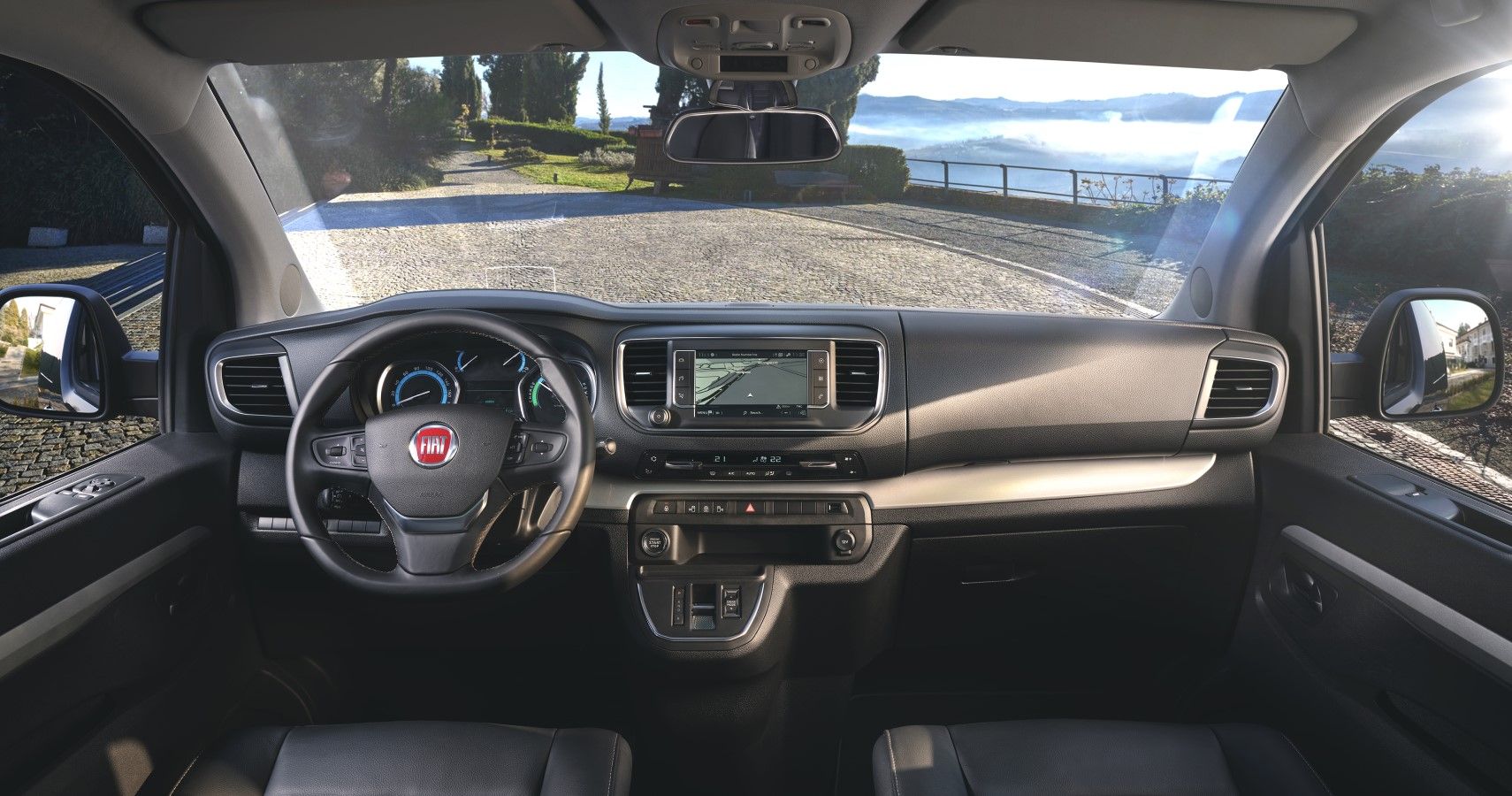 2022 Fiat E-Ulysse dashboard layout view