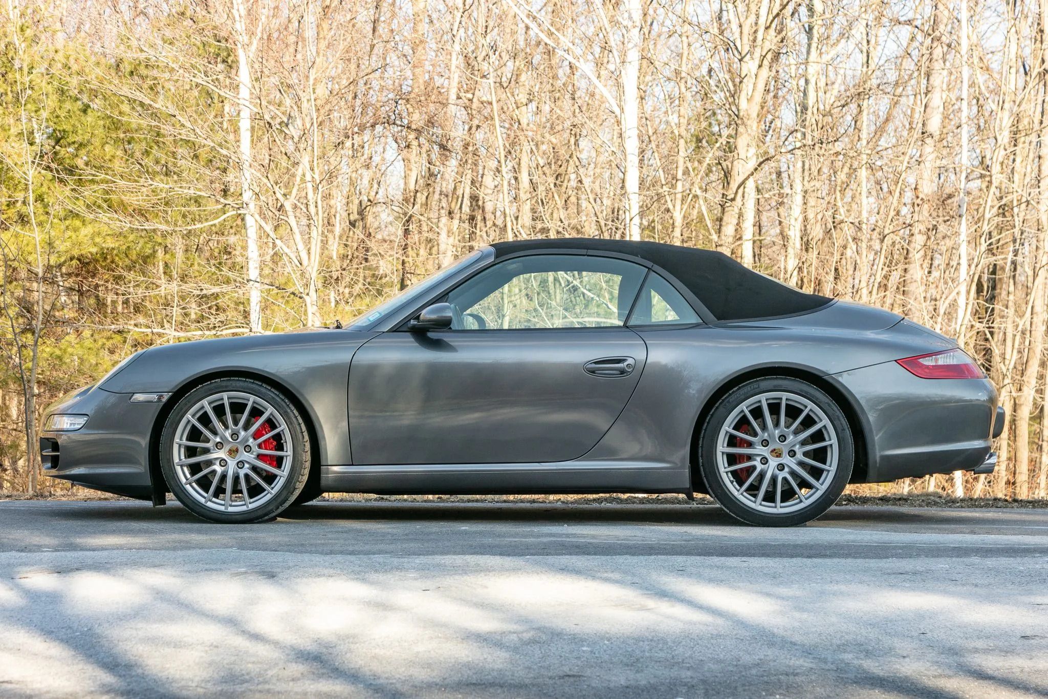 Grey Porsche 911 Carrera 997